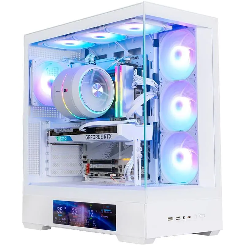 Корпус Zalman P40 DS ARGB Reverse White без БП (P40DSWHITE) - фото 9