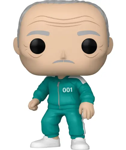 Фигурка Фанко Поп Игра в Кальмара Про Иль-нем Funko Pop Squid Game Oh Il-Nam 10 см TV SG OIN 1223 - фото 2