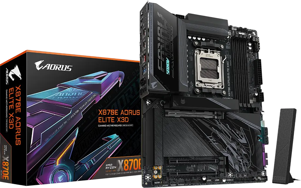 Материнська плата Gigabyte X870E Aorus Elite X3D Socket AM5 - фото 4