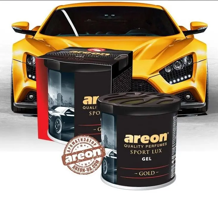 Набір ароматизаторів повітря Areon Car Gold (Gold) - фото 2