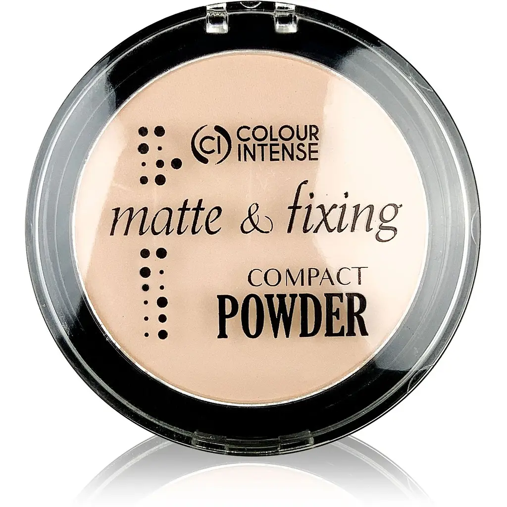 Пудра для обличчя Colour Intense Matte & Fixing матуюча 12 г (04 карамель) - фото 2