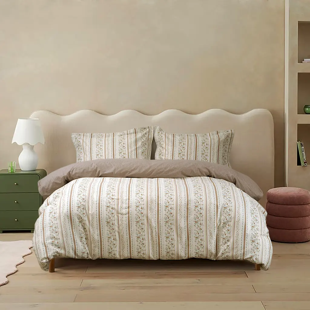 Постельное белье сатин Lotus Home - Agrina семейный - фото 2