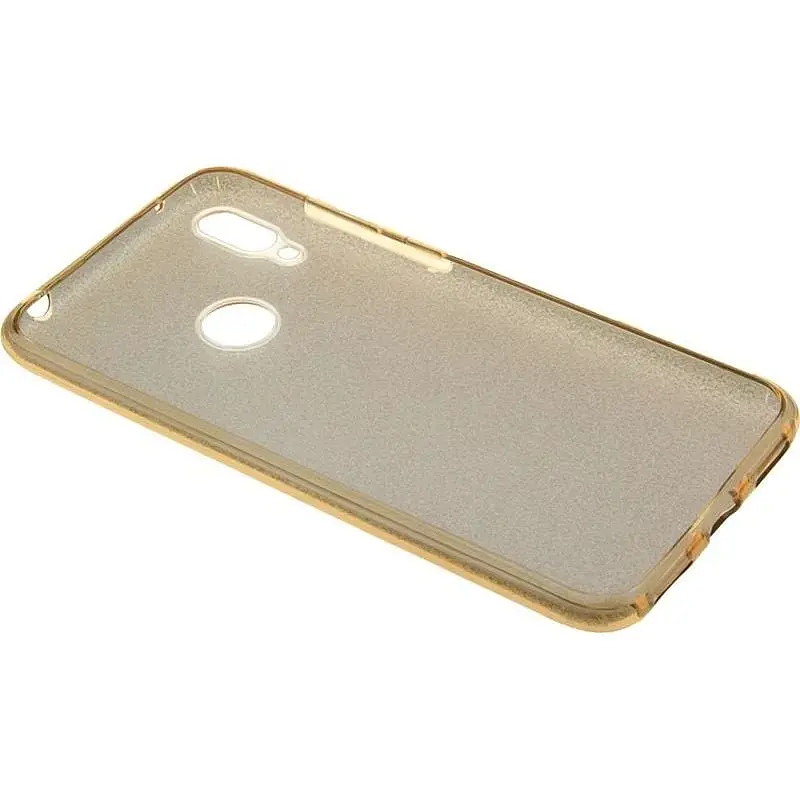 Чехол-накладка Toto TPU Shine Case HuAwei Y7 2019 Gold - фото 6