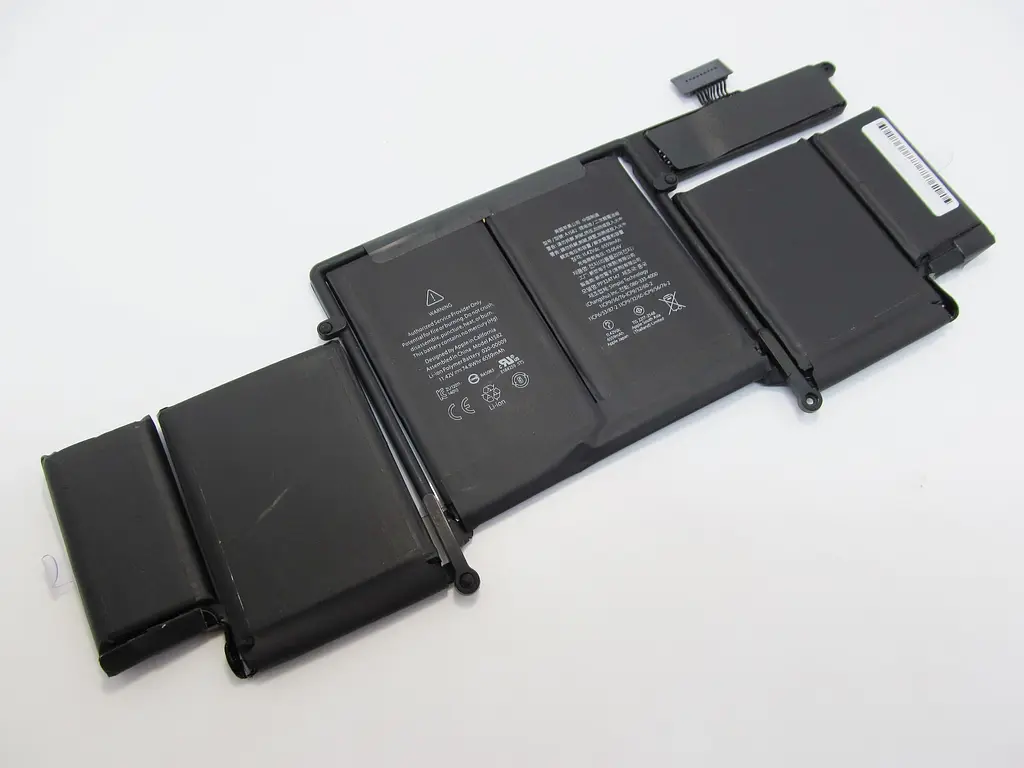 Акумулятор для ноутбука Apple A1582, 74.9Wh (6559 mAh), 6cell, 11.42V, Li-Pol, чорний - фото 2