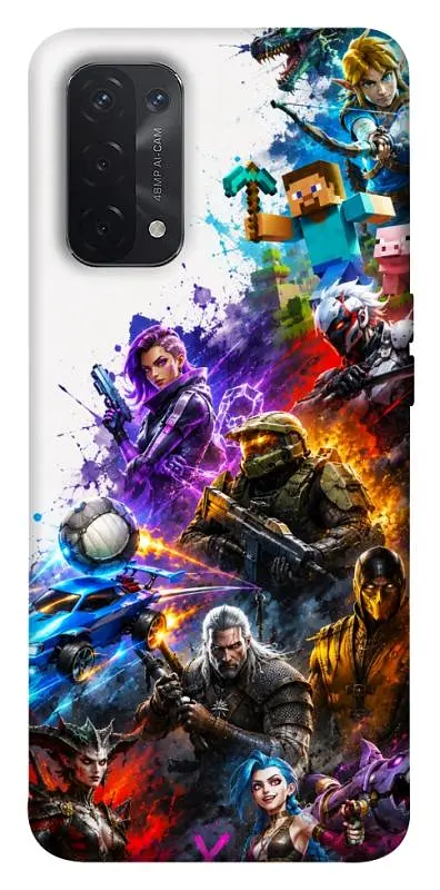 TPU чохол Demsky Gameverse для Oppo A54 4G