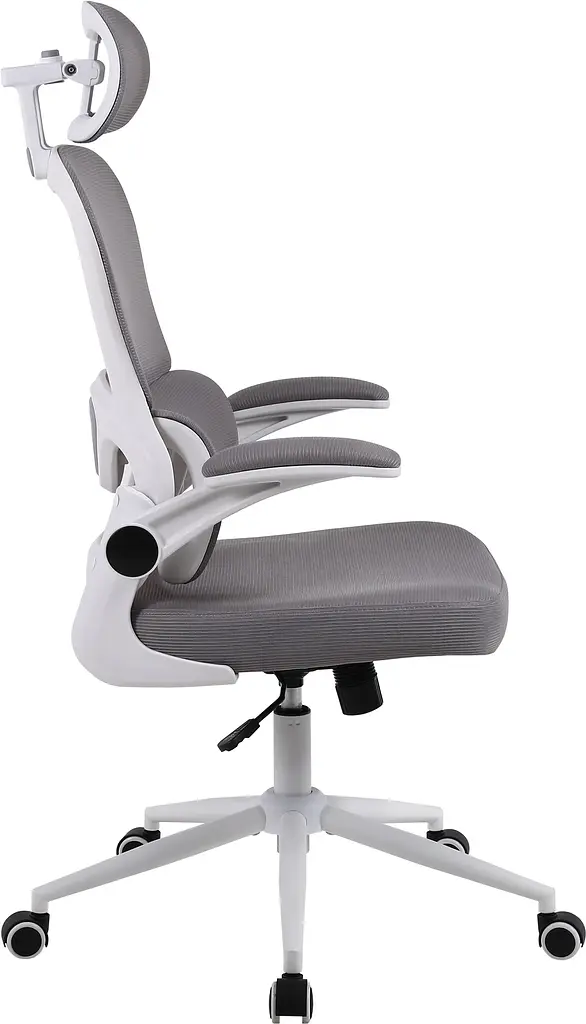 Офісне крісло GT Racer B-5880 White/Black - фото 6