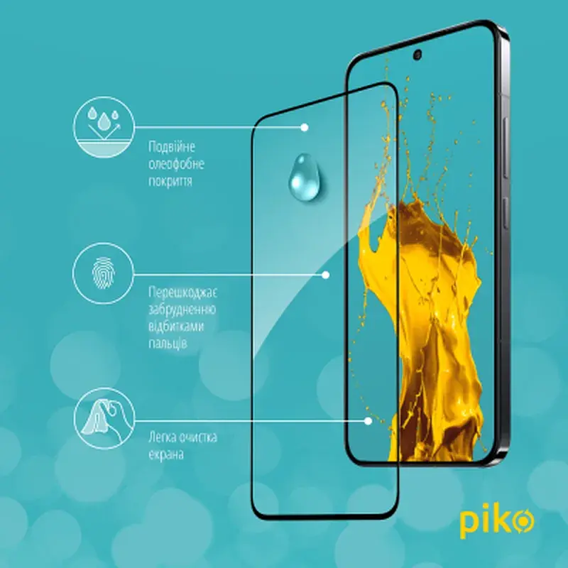 Скло захисне Piko Full Glue Xiaomi 14 Black (1283126591242) - фото 4