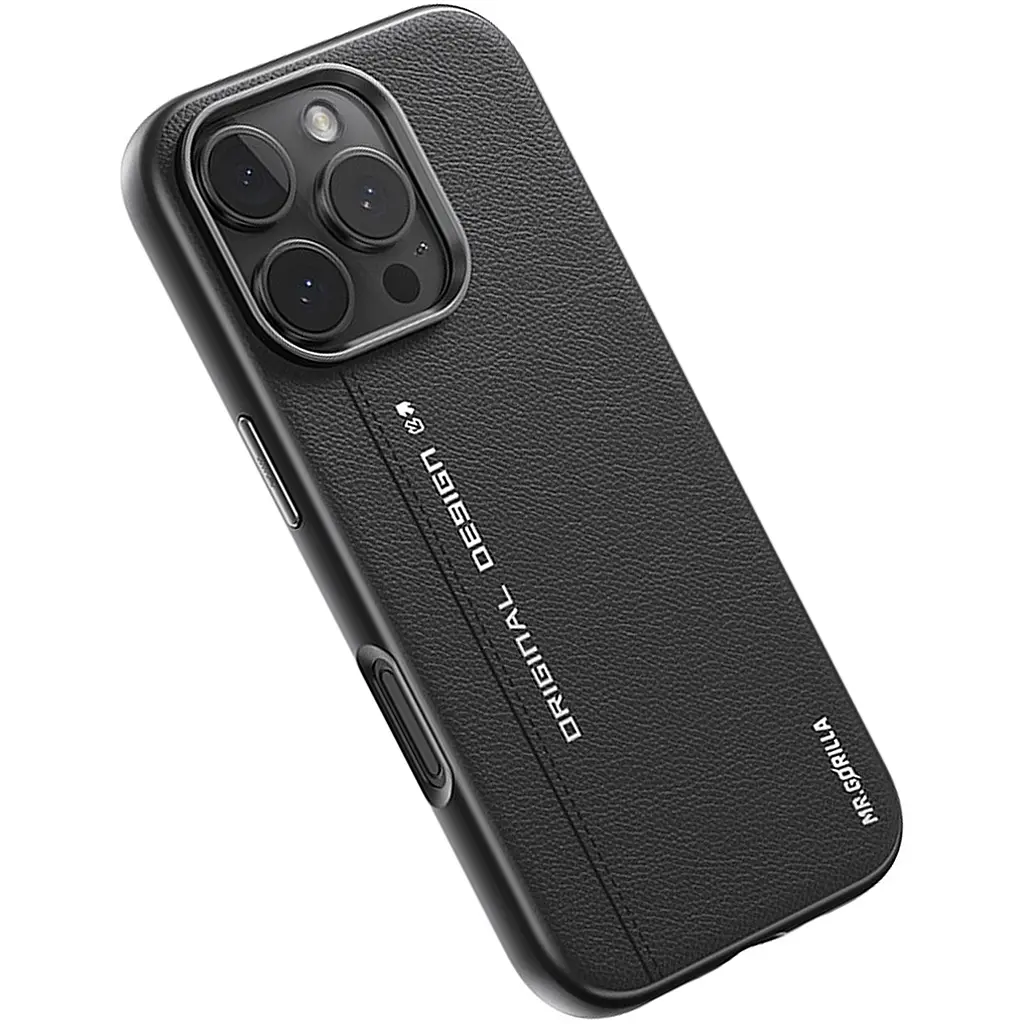 Чохол Blueo Leather with MagSafe для Apple iPhone 16 Pro Max Black (B52-I16PMBLK) [115141] - фото 2