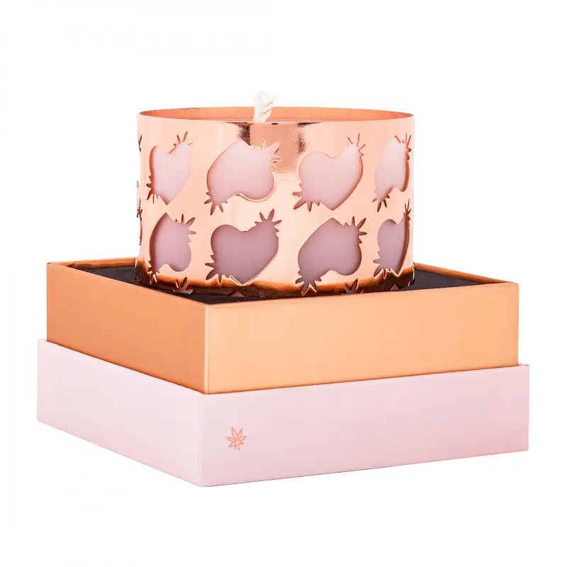 Масажна свічка з ароматом троянди Sensual Massage Candle, 250 мл HighOnLove (Канада) HighOnLove HOL18183 102983 - фото 3