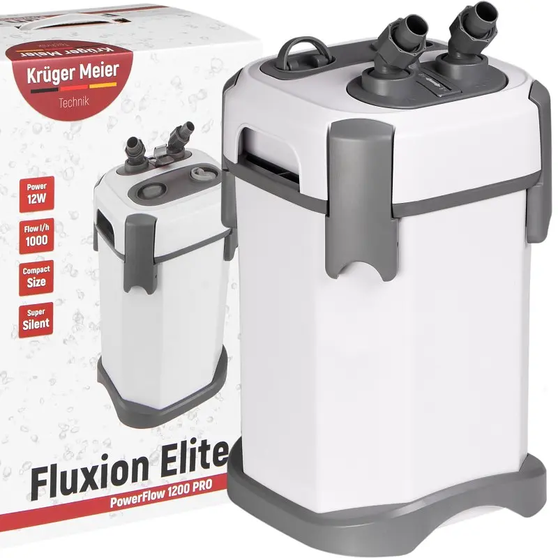 Зовнішній фільтр Kruger Meier Fluxion Elite 1200 PRO для акваріумів 100-250 літрів - фото 2