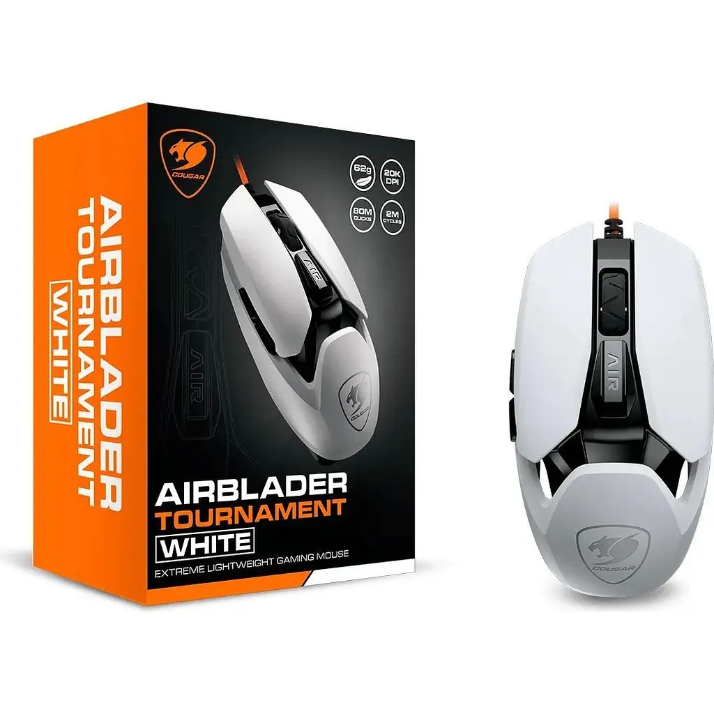 Миша Cougar AirBlader Tournament White [127144] - фото 12