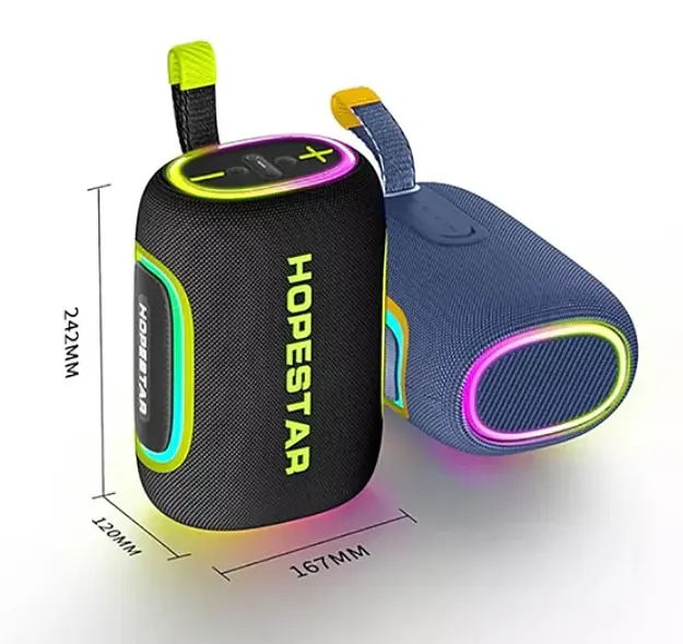 Портативна Bluetooth-колонка Hopestar H58 Black - фото 3