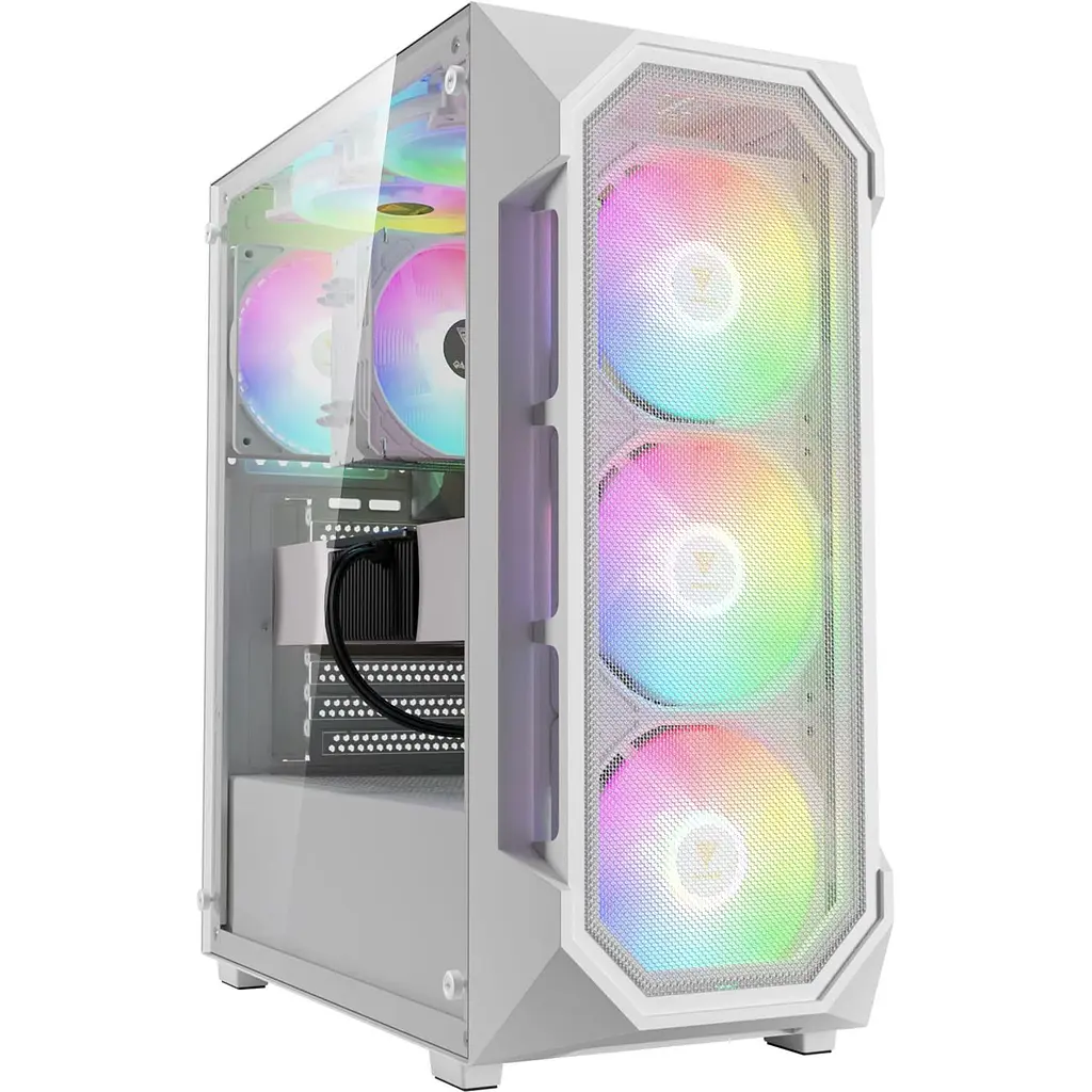 Корпус GAMDIAS AURA GC1 ELITE WH ARGB White (4711514500608) - фото 5