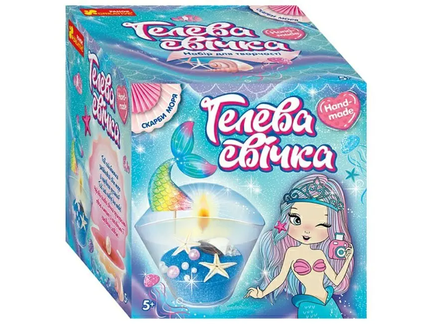Гелева свічка Ранок 10100524У Русалка (4823076150099) shop (4823076150099)