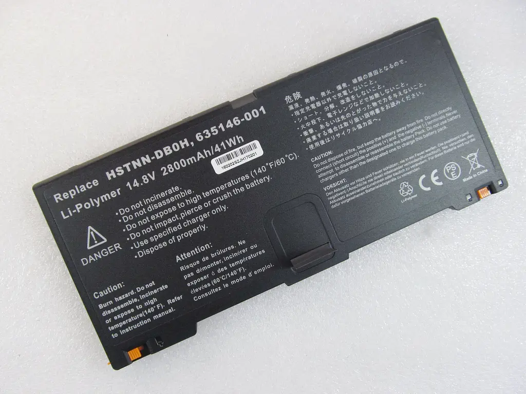 Акумулятор для ноутбука HP ProBook 5330m HSTNN-DB0H, 2800 mAh, 4cell, 14.4V, Li-ion, чорний - фото 2