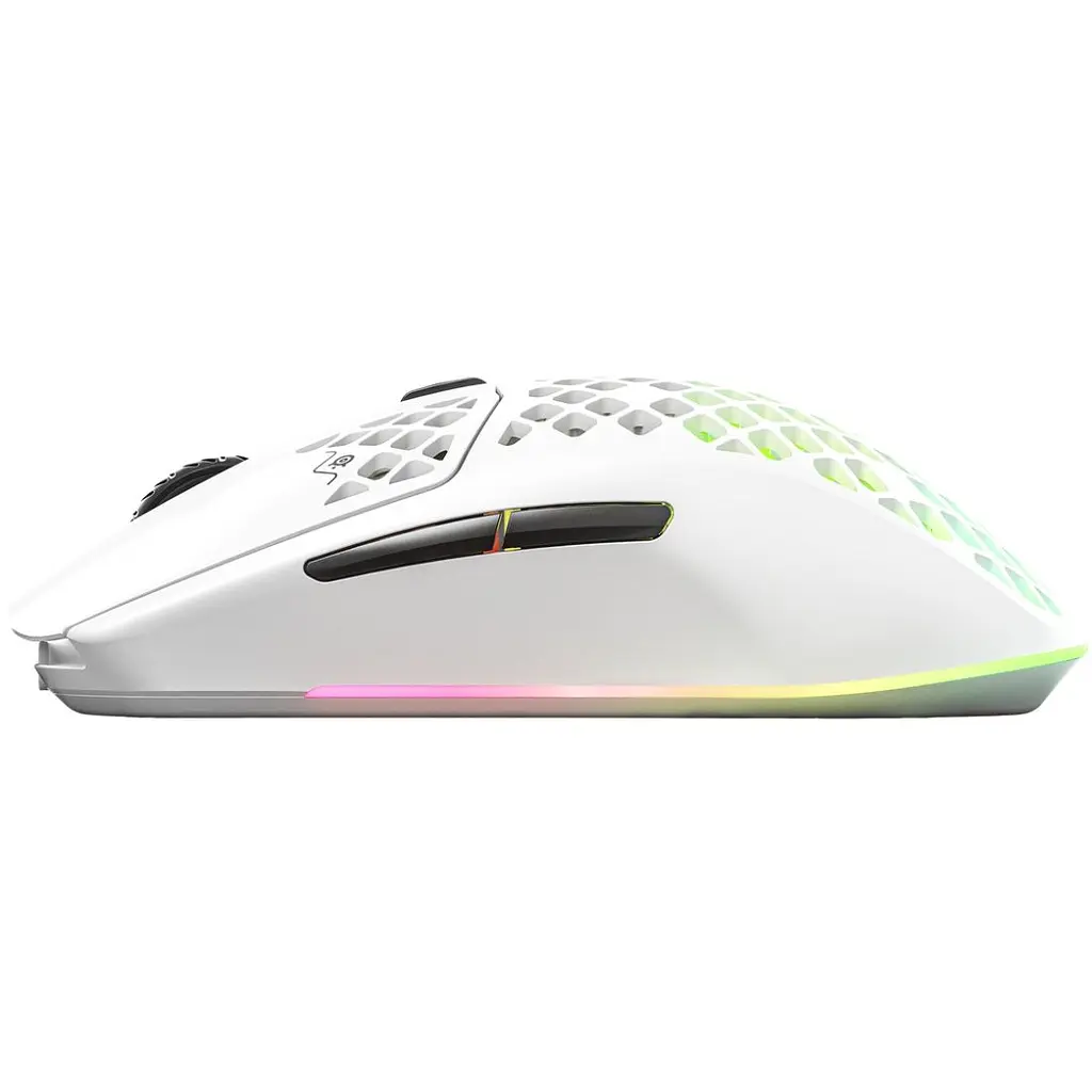 Комп'ютерна мишка SteelSeries Aerox 3 Wireless Snow RGB 18000dpi. 6кн. біла (62608) - фото 5