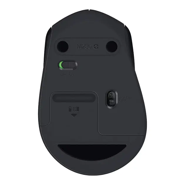 Миша комп'ютерна бездротова Logitech M280 / DPI 1000 / USB / Чорний (910-004287) - фото 6