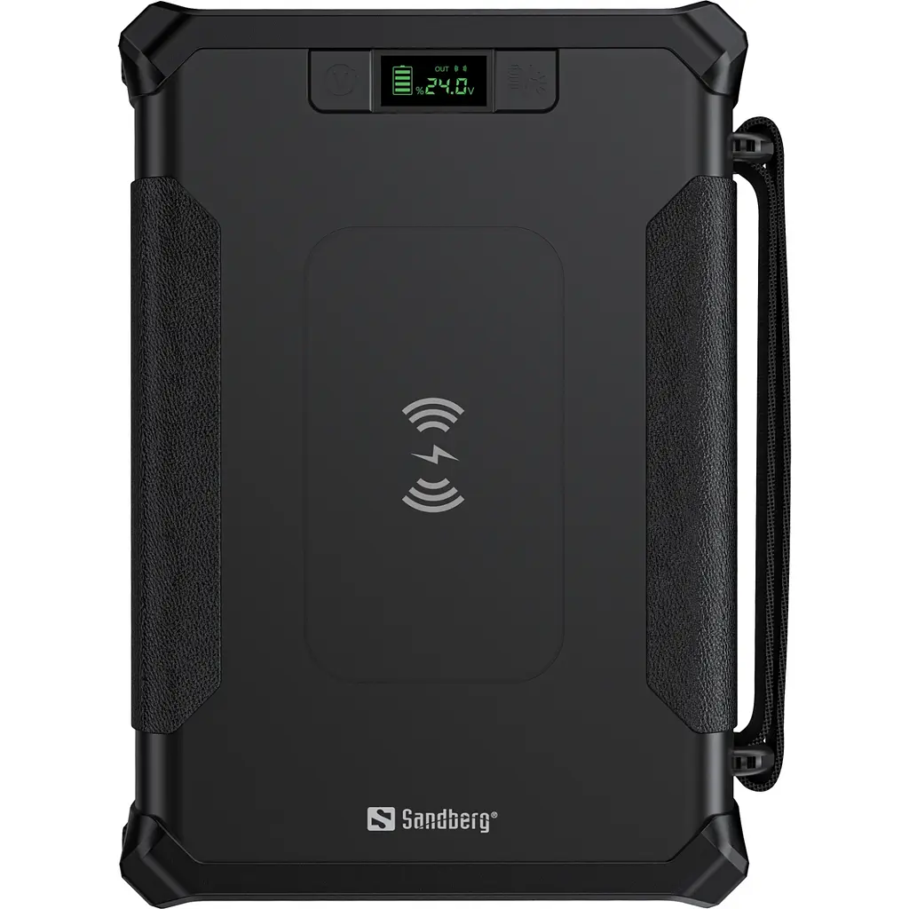 УМБ Sandberg Survivor 96000mAh DC84W PD USB-C60W Cigar Lighter 180W 2USB-A18W,Wireless LiFePo4 - фото 2