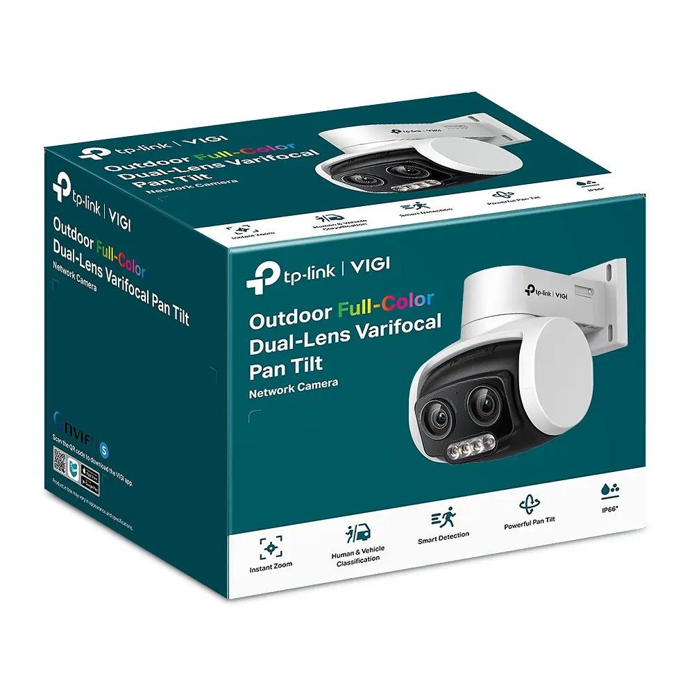 IP-камера VIGI C540-V, PoE, 4Мп, 2,8-12мм, H265+, IP66, Dome, цветное ночное видение. TP-Link teh0015944 - фото 9