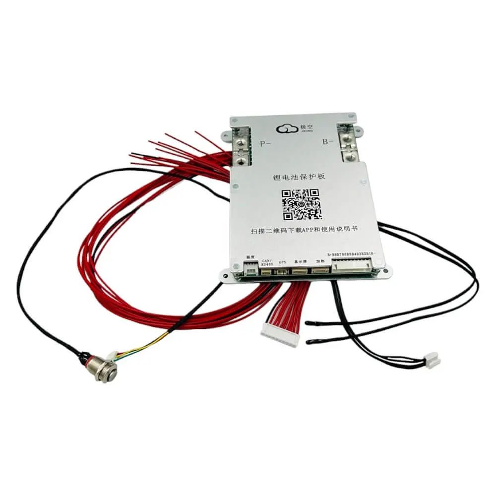 Смарт плата з активним балансиром BMS JiKong JK-B1A8S10P 3S-8S / 12V-24V / 100A Інтелектуальний контролер керування акумулятором LiFePO4, Li-ion, LTO (19794) - фото 4