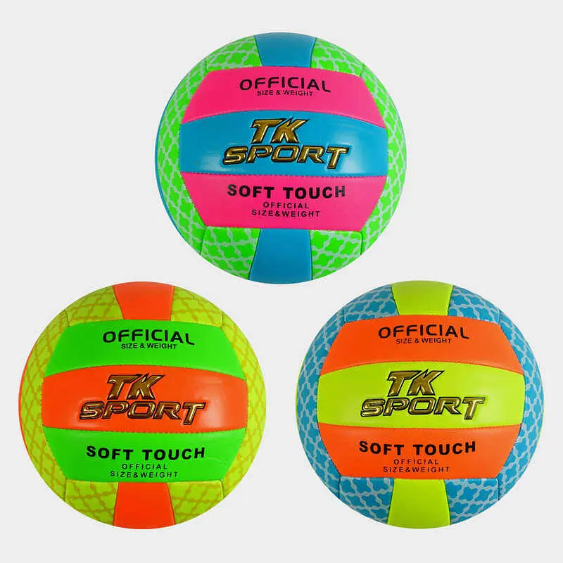 М'яч волейбольний TK Sport, м'який PVC, 280–300 г, розмір №5 (в асортименті) C60971 - фото 2