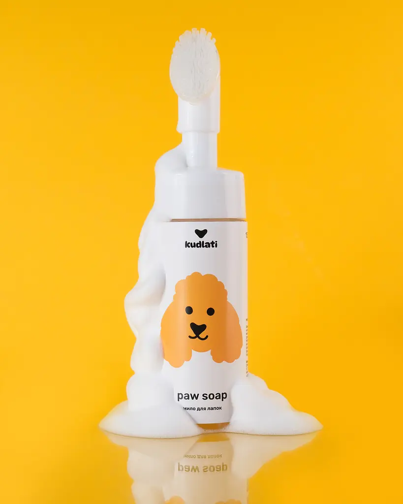 Мило-пінка Kudlati для лап улюбленців 150 мл - фото 3