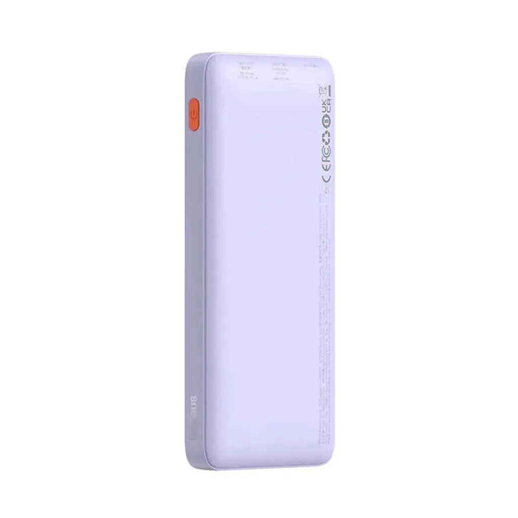 УМБ Baseus Airpow 20000mAh QC+PD 20W Purple (P10022804513-00) - фото 5