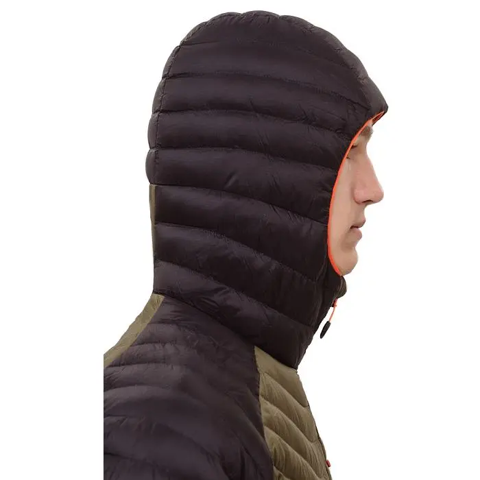 Куртка Dynafit Radical DWN Mens Hood Jacket M Черный-Оливковый - фото 4