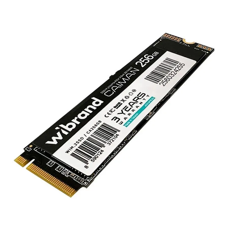 Накопичувач SSD Wibrand m.2 NVMe 256GB Caiman PCIe 3.0 240 250 (WIM.2SSD/CA256GB) - фото 2