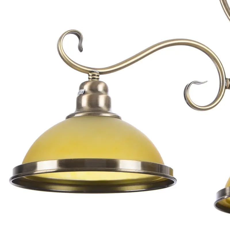 Люстра подвесная Brille классическая E27 60W BZ (BKL-461S/3) - фото 2