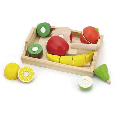 Игрушечные продукты Viga Toys Нарезанные фрукты (58806) - фото 2