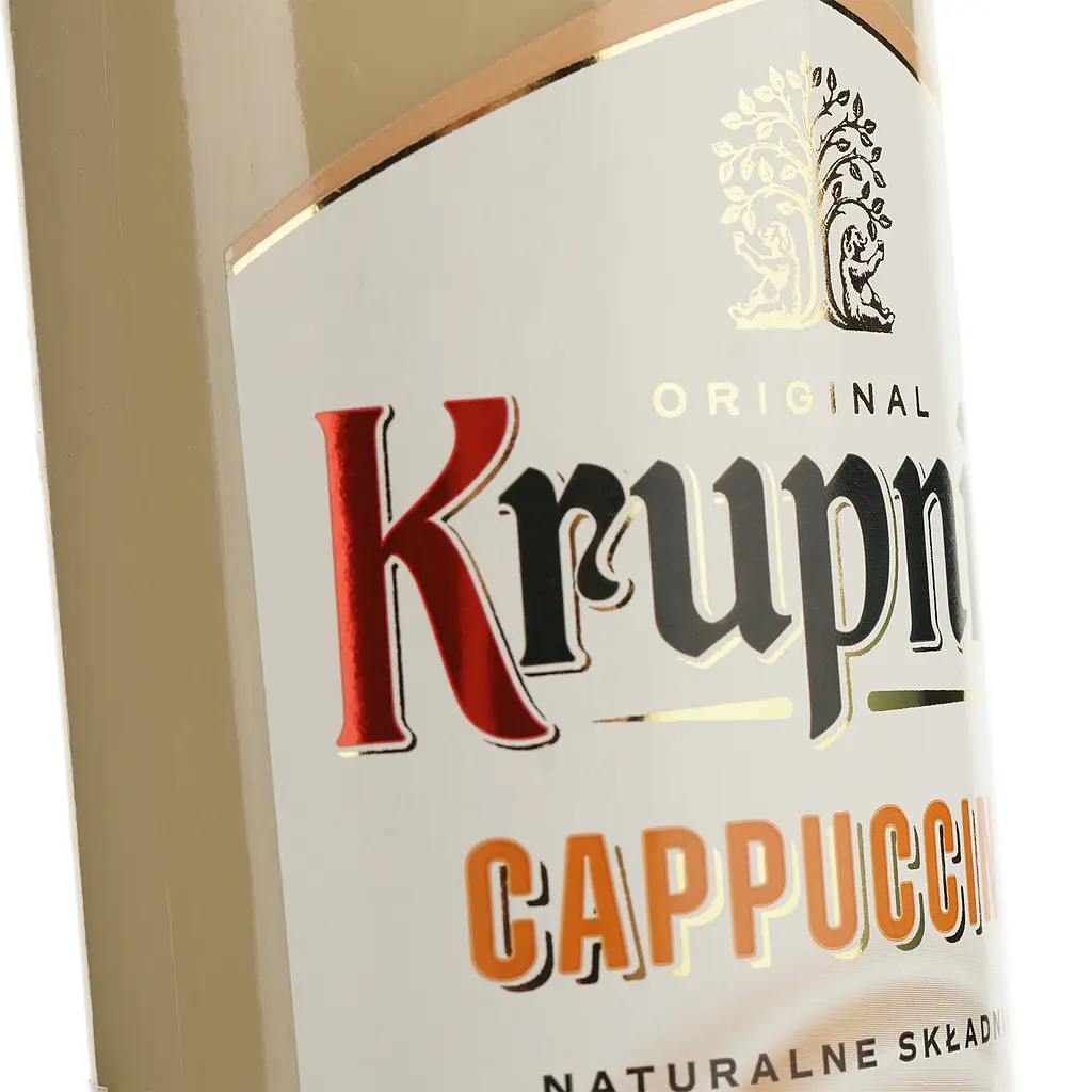 Лікер Krupnik Cappuccino Капучино 16% 0.5 л - фото 3