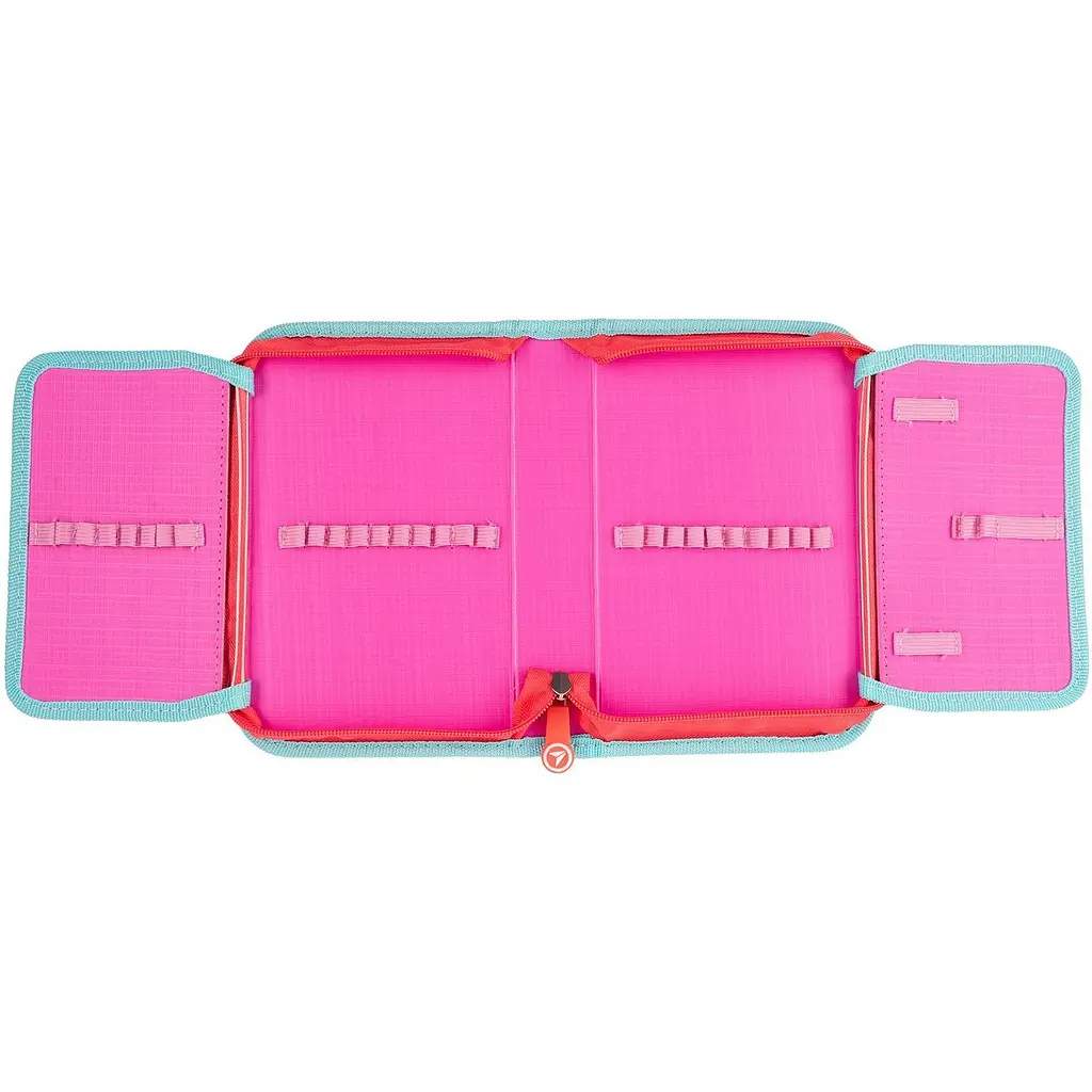 Пенал жесткий Yes HP-04 Owls, 13х21х4 см, красный (533346) - фото 3