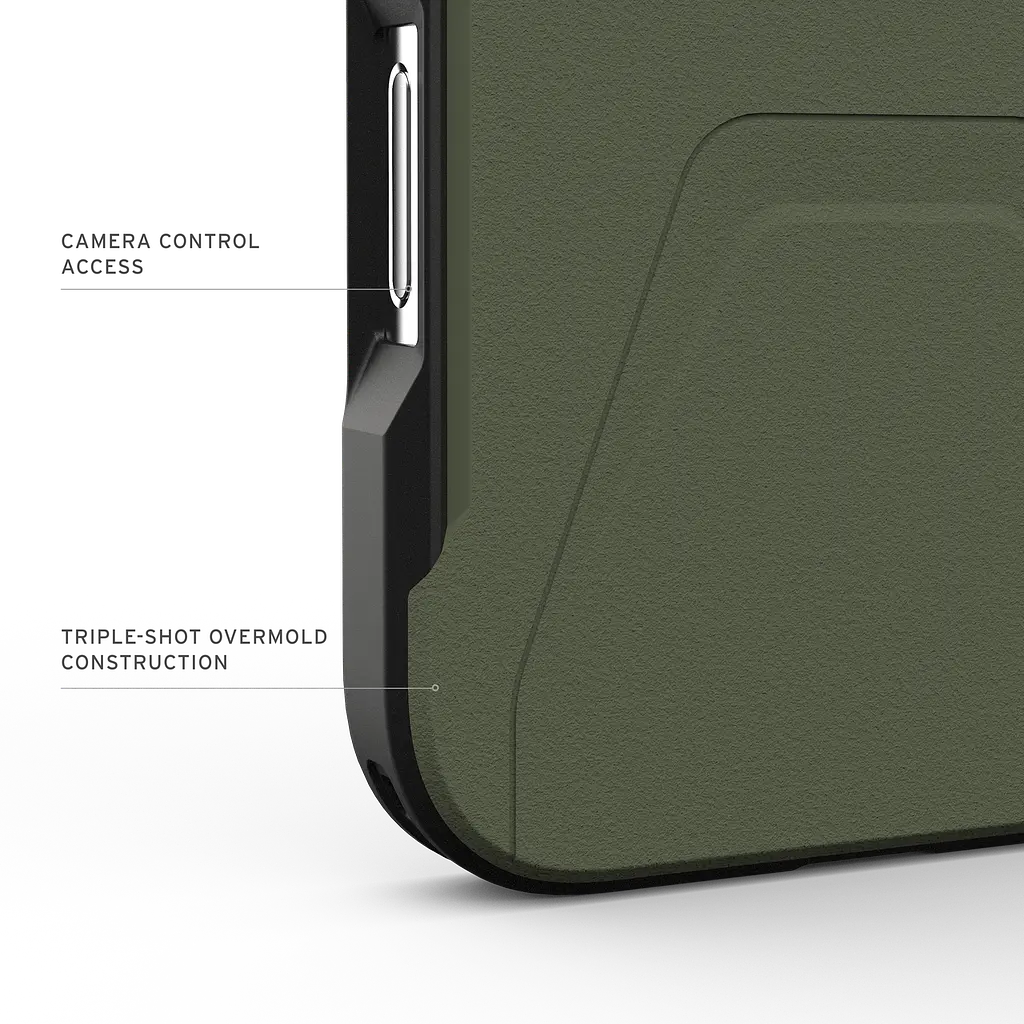 Чохол протиударний UAG Civilian MagSafe для iPhone 17 Pro Olive 114545117297 - фото 9