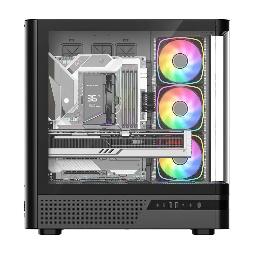 Корпус для ПК Modecom VOLCANO AQ200 ARGB (MC-A-AQ200-4FA-B) - фото 10