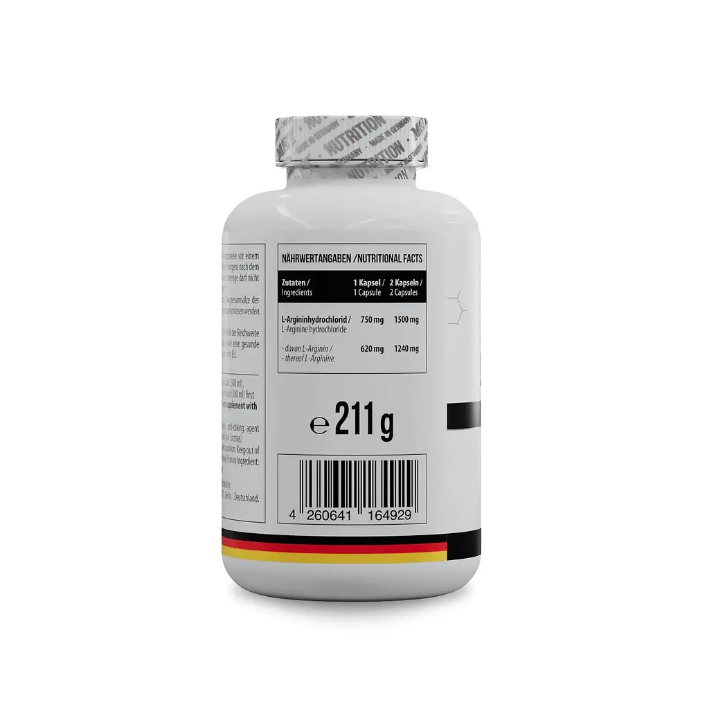 Амінокислота MST Nutrition L-Arginine 240 капсул - фото 2