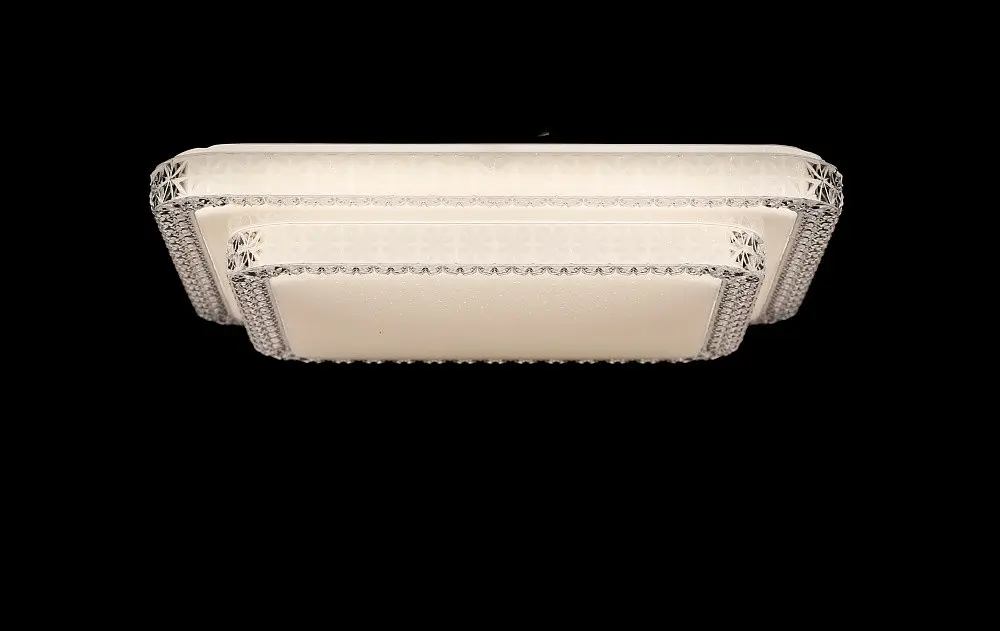 Люстра стельова LED Splendid Ray L8208B/36Wx2, 72W, білий, з пультом, сучасний стиль - фото 4