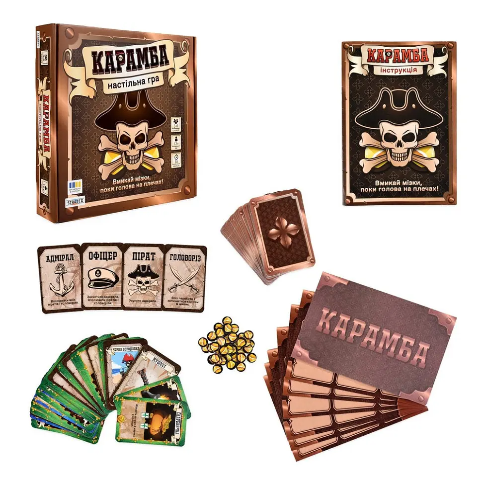 Настільна гра "Карамба" 30336 ігрове поле, картки - фото 4