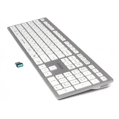 Клавіатура A4Tech FBX50C USB/Bluetooth White (4711421972772) - фото 5