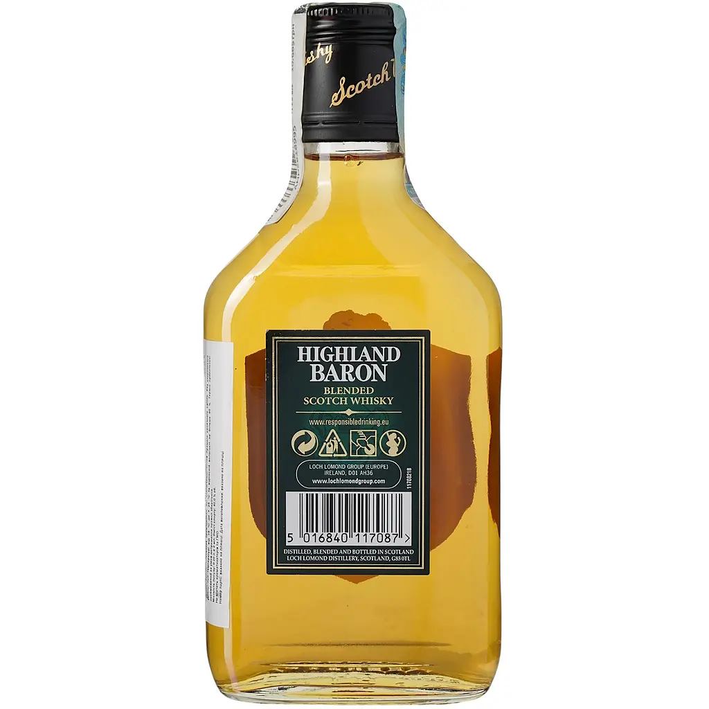 Віскі Highiland Baron Blended Scotch 40% 0.2 л - фото 2