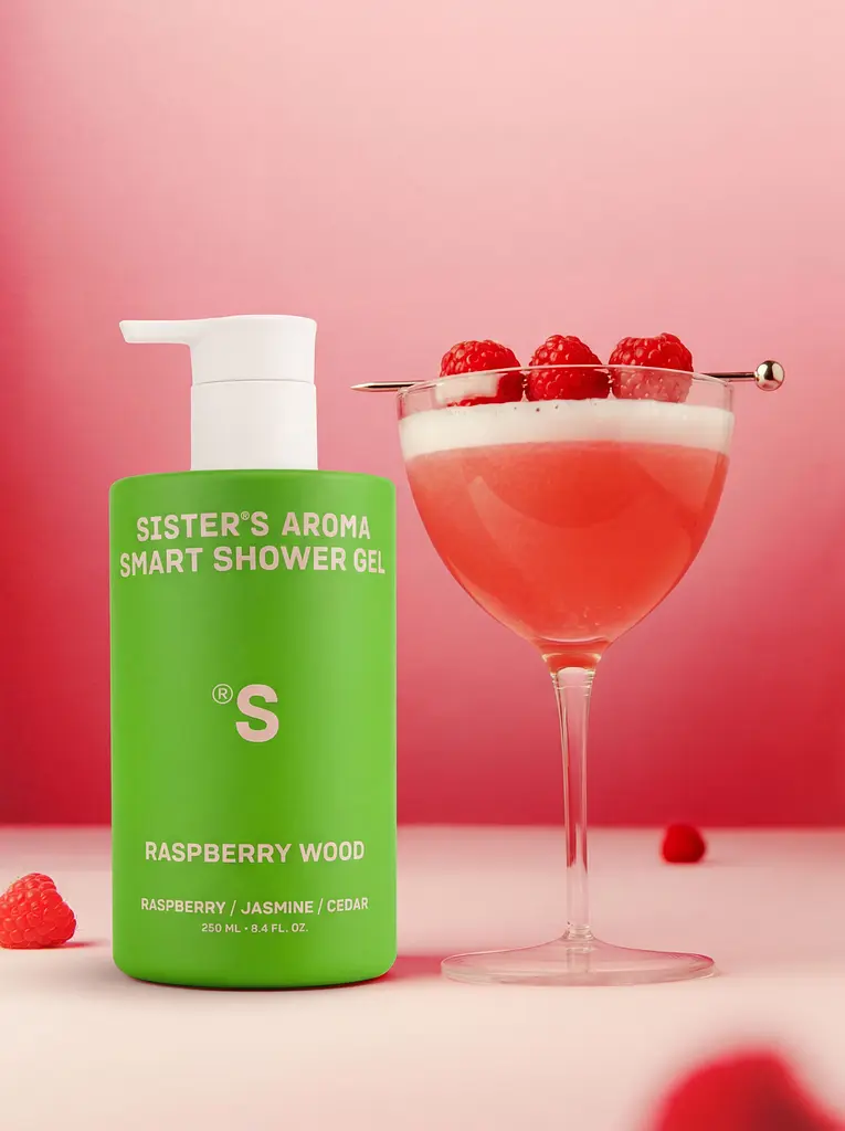 Smart-гель для душу Sister's Aroma Raspberry wood 250 мл - фото 2