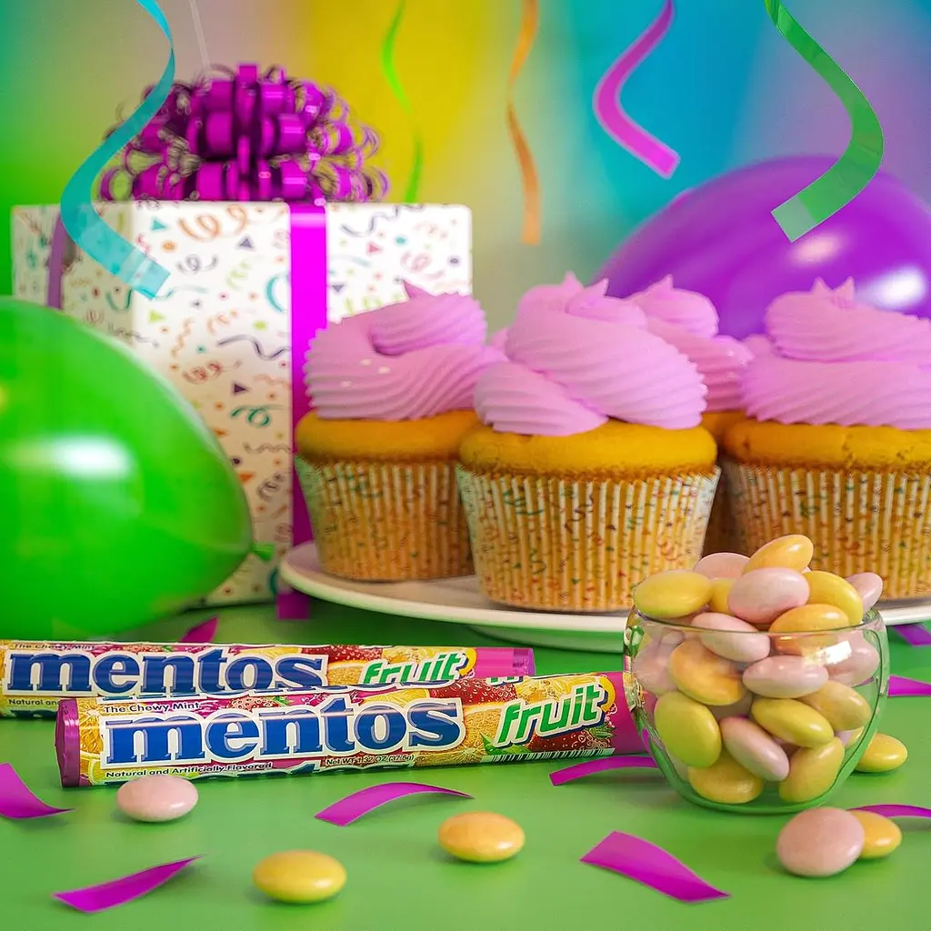 Драже Mentos Fruits 3 х 38г - фото 4