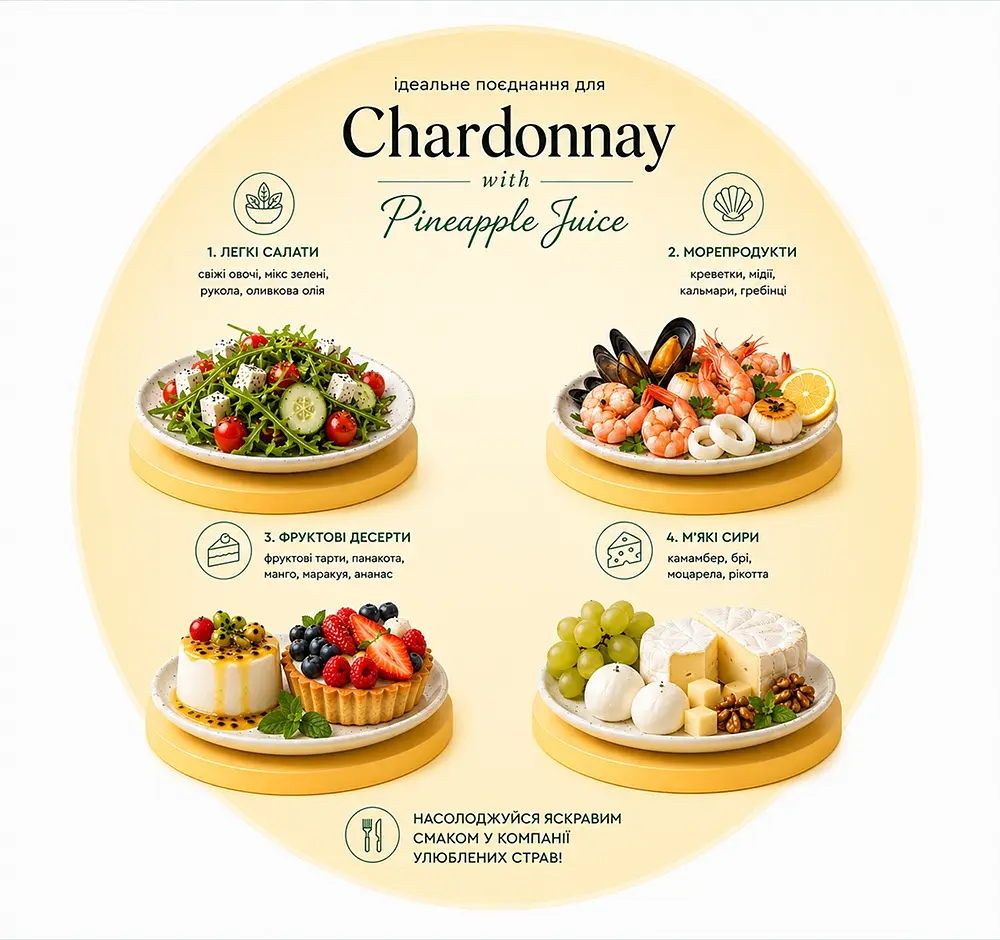 Винний напій Bolgrad Good Year напівсолодкий білий Chardonnay with Pineapple juice 10% 0.75 л - фото 9
