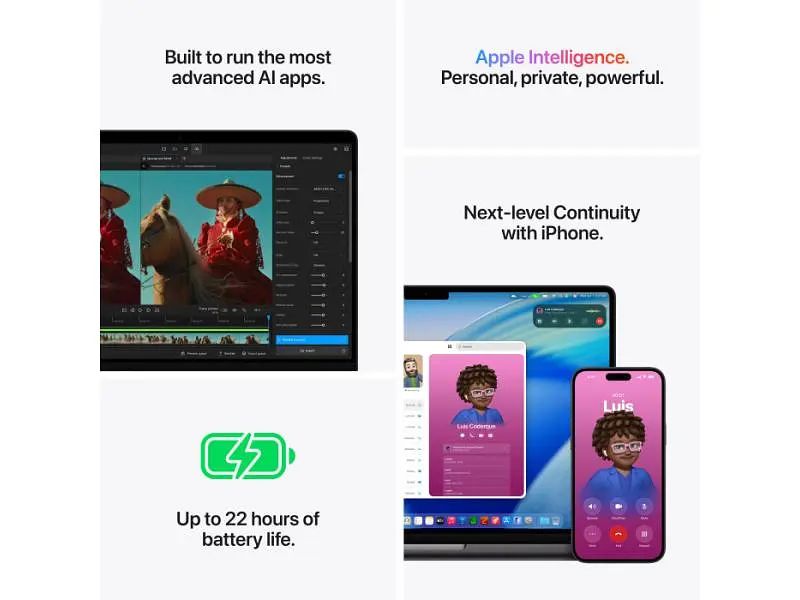 Ноутбук Apple MacBook Pro 14 2026 M5 Pro/18CPU/20GPU/48GB/1TB Silver (Z1MH0004E, Z1MH001T8) - фото 8