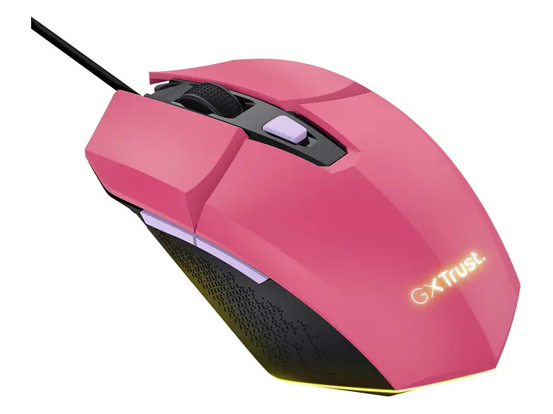 Миша Trust GXT 109 Felox RGB Pink (25068) - фото 3