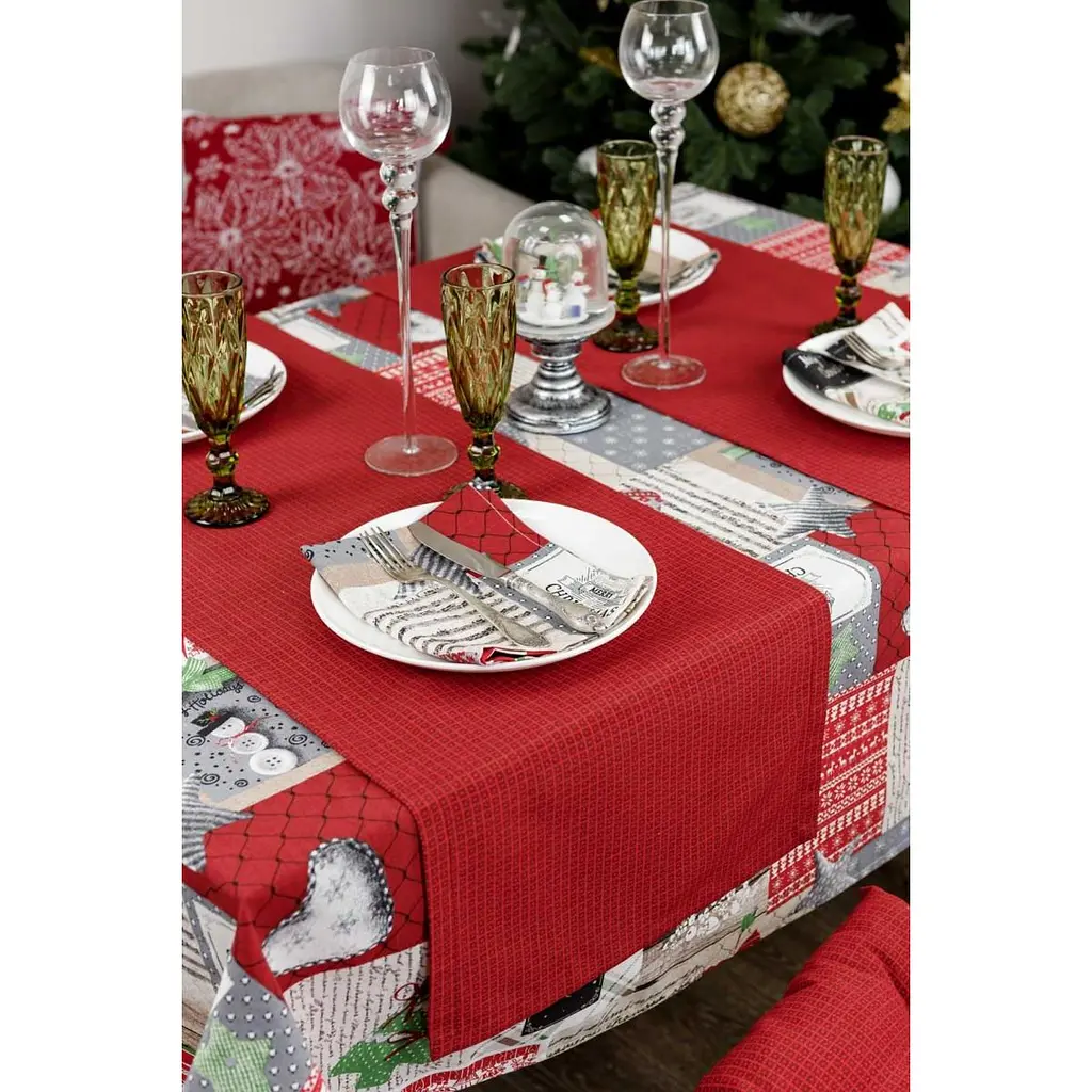 Серветка Прованс Merry Christmas 45х35 см різнобарвна (31377) - фото 9