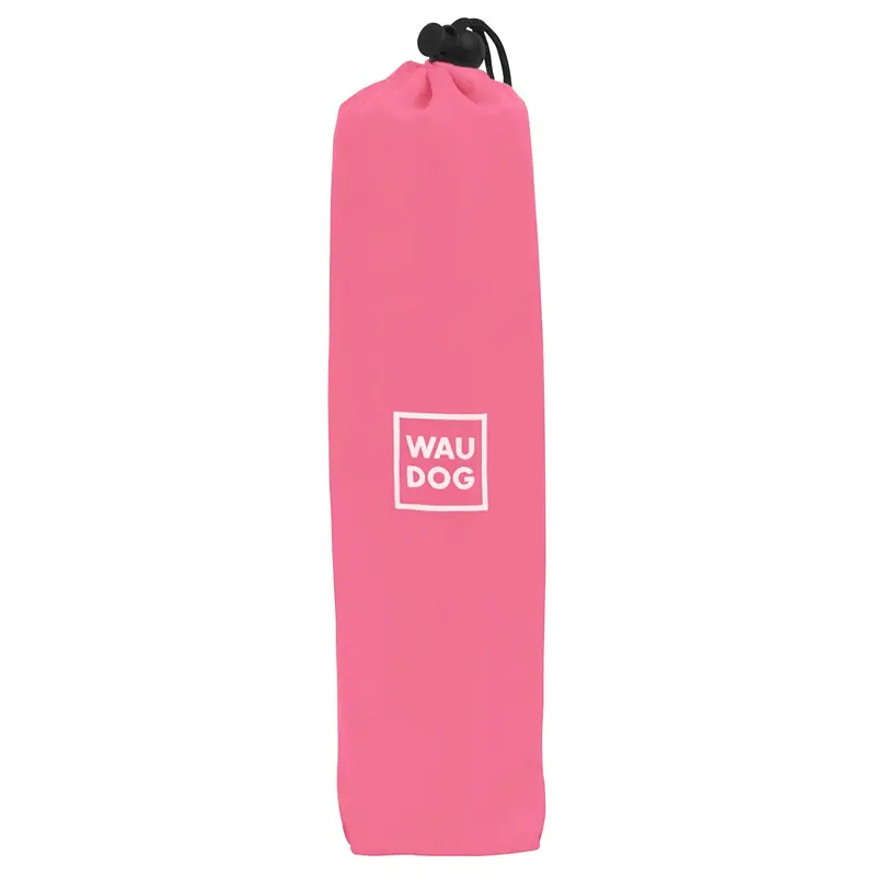 Складна миска Waudog Silicone, 38,5х23х5 см, рожевий (50807) - фото 3