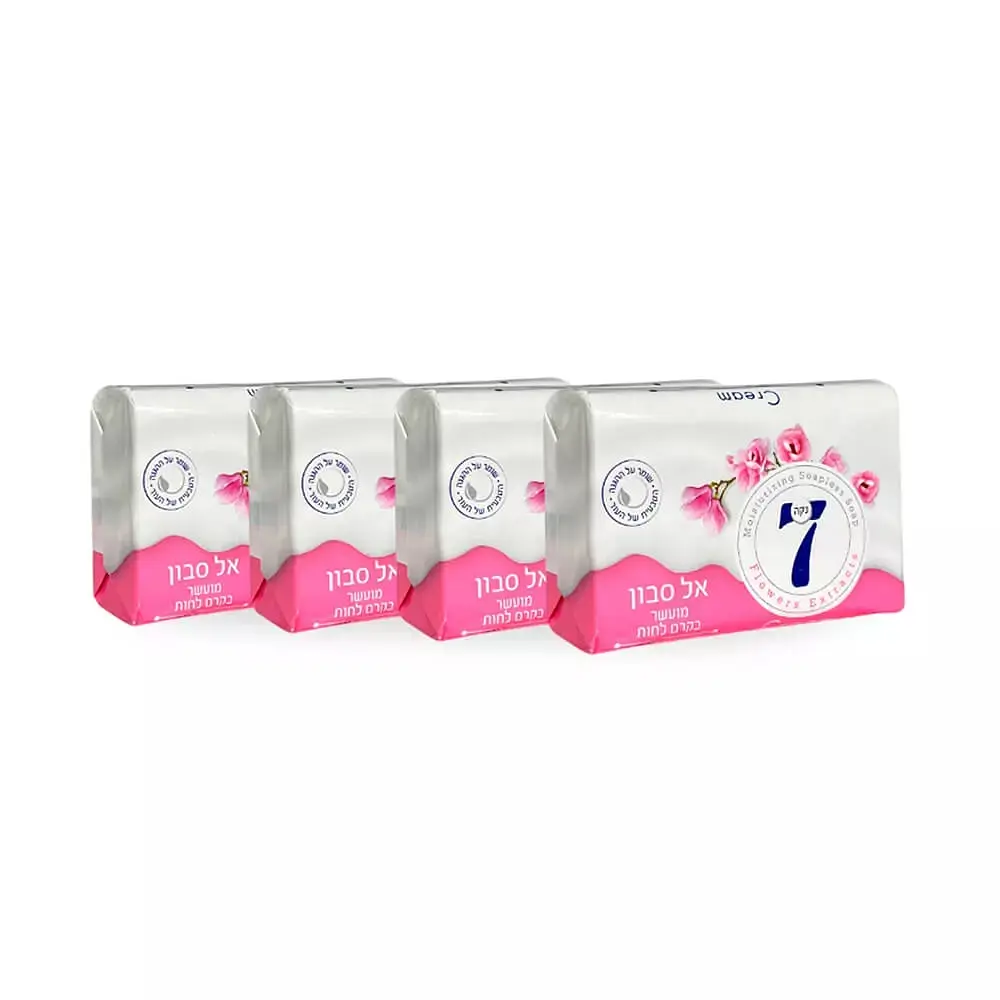 Тверде мило для душу Neca 7 Cream квіткове (4 шт. х 100 г) - фото 2