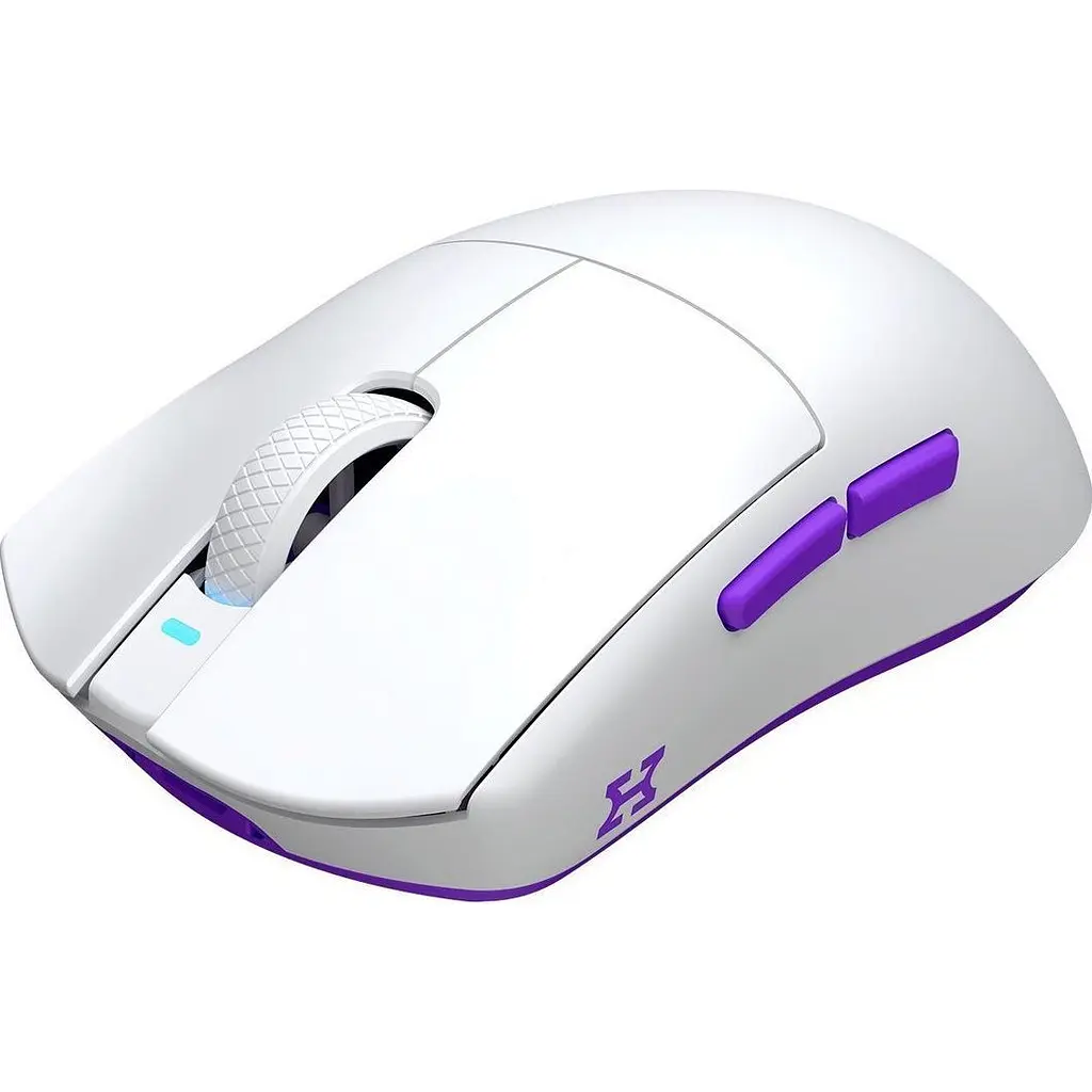 Миша Hellyberry HM47 Wireless White/Violet - фото 4
