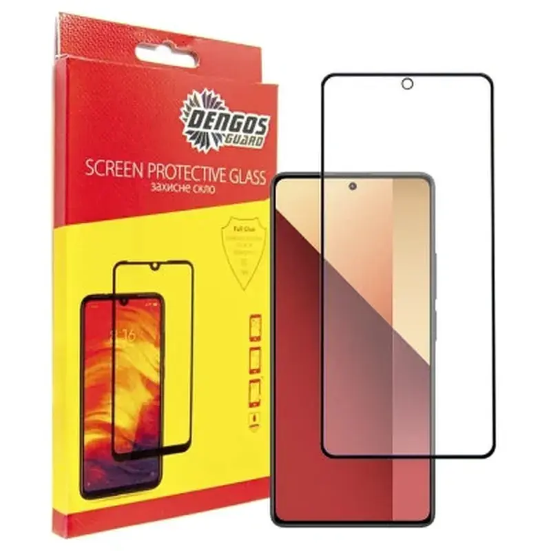 Чохол до мобільного телефона Dengos Kit for Xiaomi Redmi Note 13 Pro 4G case + glass (Purple) (DG-KM-64) - фото 4